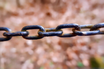 Metal Chain Link Chains Chain Rusty Chain Links