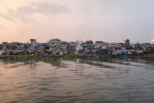 Squatter settlement, Manila, Philippines