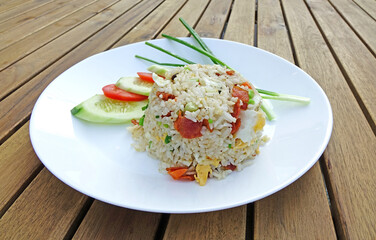 Bacon fried rice