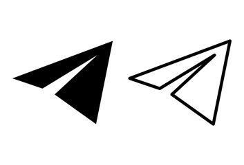 Plane icon set. Airplane icon vector. Flight transport symbol. Travel illustration. Holiday symbol