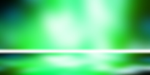 green empty room studio gradient used for background and display your product