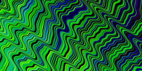 Fototapeta premium Dark Multicolor vector background with bows.