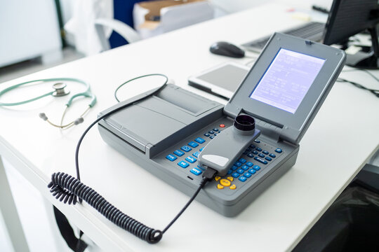 Breathalyser machine in hospital