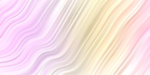 Light Multicolor vector background with lines.