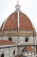 Fototapeta premium Cúpula de la Catedral de Santa María del Fiore. Florencia, Italia