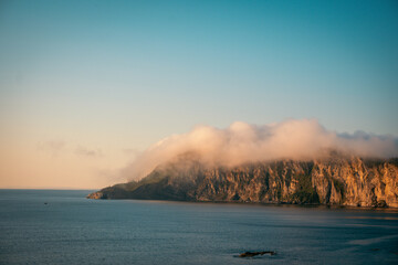 sunrise over the sea