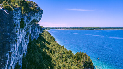view of the coast of the region sea