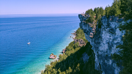 view of the coast of the region sea