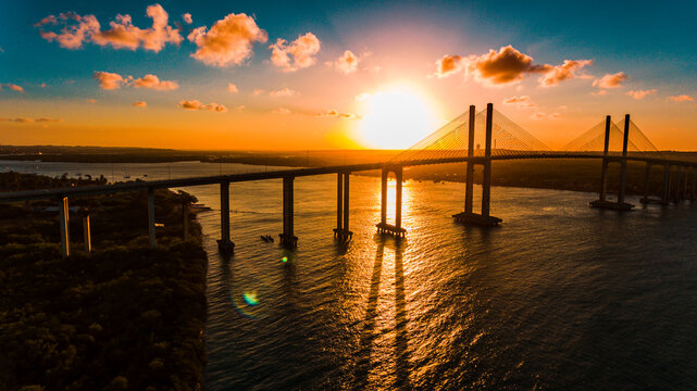 P&ocirc;r do sol em Natal RN