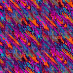 Exotic bright tropical paradise seamless pattern. Colorful creative jungle camo dye texture. Summer repeat background. Island beach fashion. Bright coastal boho vacation printed cotton textiles. 
