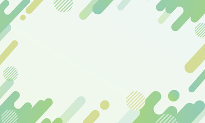 黄緑・グリーンの幾何学模様背景パターン素材