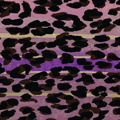 Abstract animal skin leopard seamless pattern design. Jaguar, leopard, cheetah, panther fur. Seamless camouflage background for fabric, textile, design, cover, wrapping.