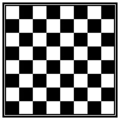 Fototapeta premium Chess board game vector illustration. chess symbol.