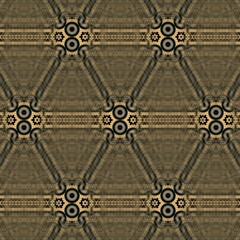 Abstract seamless geometric pattern. Graphics style striped texture design. vintage maze pattern. geometric stripe ornament cover photo. Repeated decor pattern design for textile print