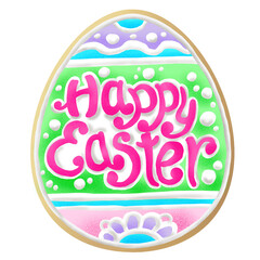 gingerbread egg Happy Easter