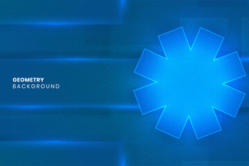 Geometric background. Elegant and Modern Blue geometric background design good for your business or element design. Good for print template, backdrop, flyer, presentation, poster