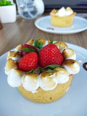 Bolo de morango