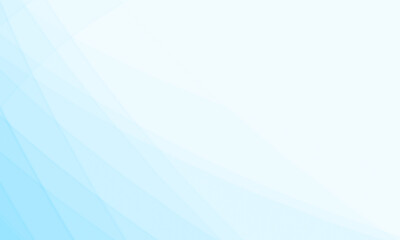 Abstract white blue curved gradient geometric background. with space for concept design Technology and modern.
