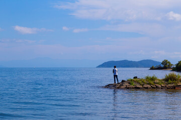Lake biwa, Shiga prefecture, Japan