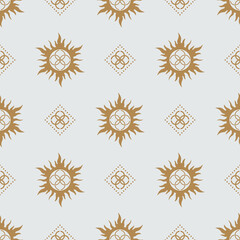 Seamless pattern of ancient