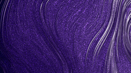 Waves purple violet with luxury texture background. Abstract 3d illustration, 3d rendering.
