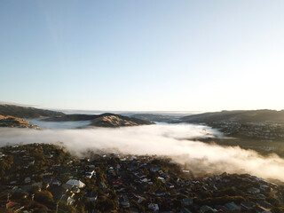 river in winter