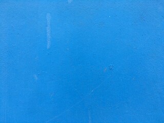blue painted wall
