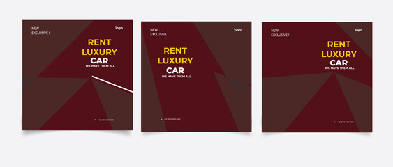 need a car social media post template