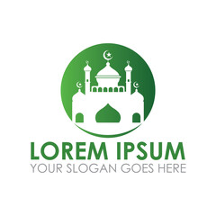 mosque vector , ramadan logo vector