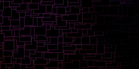 Obraz premium Dark Pink vector template with rectangles.
