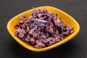 Cole slaw salad with cabbage