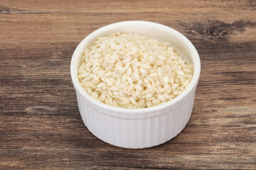 Arborio rice for Italian risotto