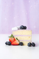 Cakes, sweets, pancakes and cream