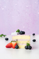 Cakes, sweets, pancakes and cream