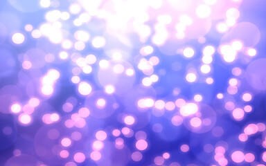 Abstract Ultra Violet bokeh background.