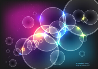 Technology background color vector for web and design