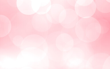Luxury pink blur abstract background with bokeh lights for backgrounds concept of valentine day.