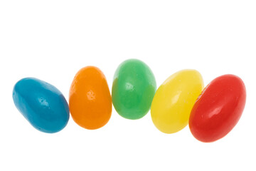 jelly beans isolated