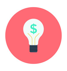Business Idea Colored Vector Icon