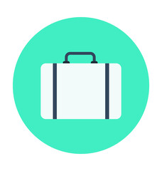 Briefcase Colored Vector Icon