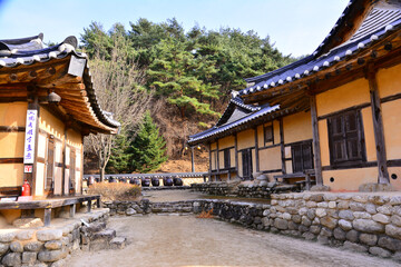 한국의 여러 민속마을 풍경들