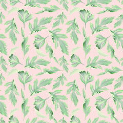 Tropical leaves. seamless stylish fashion pattern