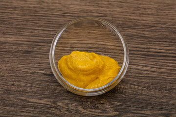 Asian Curry sauce in the bowl