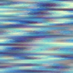 Vector image with imitation of grunge datamoshing texture.
