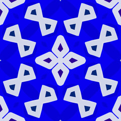 Geometric vector pattern with triangular elements. Seamless abstract ornament for wallpapers and backgrounds.
