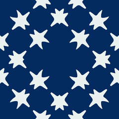 Obraz premium Geometric vector pattern with triangular elements. Seamless abstract ornament for wallpapers and backgrounds. 