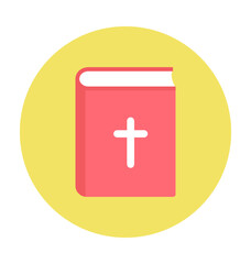 Bible Colored Vector Icon