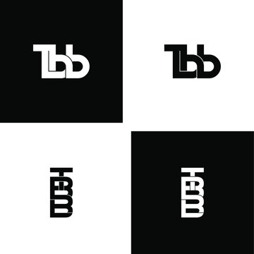 tbb letter original monogram logo design