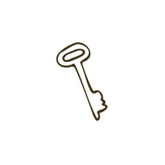 Key Doodle Icon