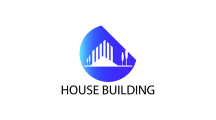 Creative Modern house and building Real Estate Logo design